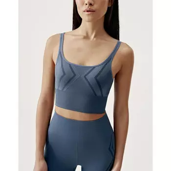 Топ Born Living Yoga, цвет jeansblau