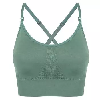 Топ Born Living Yoga Maternity, зеленый