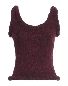 Топ Bottega Veneta, бордовый