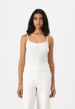 Топ BOW STRAP CAMI Hollister Co., белый