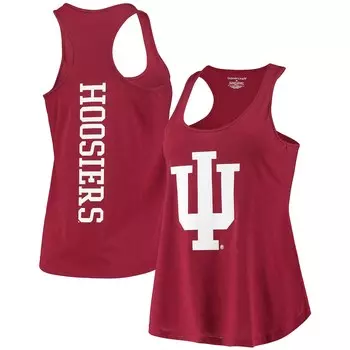 Топ Boxercraft Indiana Hoosiers, малиновый