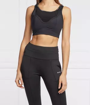 Топ-бра женский Guess Active спортивный, черный