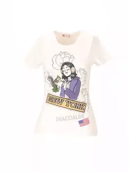 Топ Braccialini, цвет white-xs