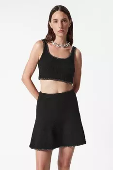 Топ-Бралетт букле с пайетками & Other Stories, черный