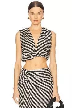 Топ Brooklyn от A.L.C., black & tan