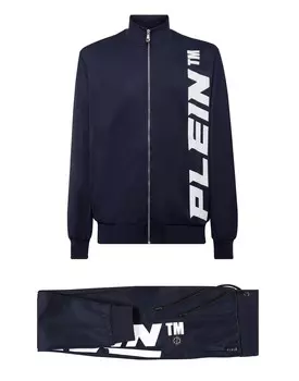 Топ/Брюки Спортивный костюм Philipp Plein, темно-синий