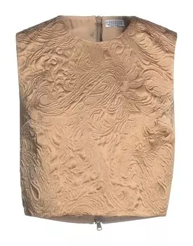 Топ Brunello Cucinelli, коричневый