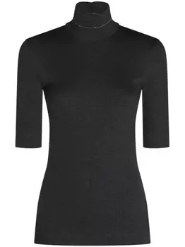 Топ Brunello Cucinelli Monili с цепочкой, серый