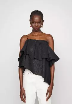 Топ Bruuns Bazaar, черный