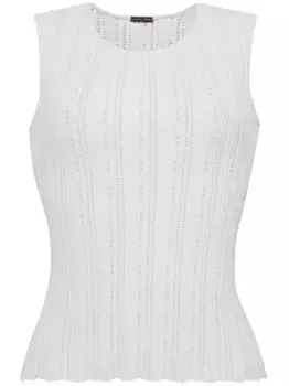 Топ Brynn Adam Lippes, белый