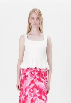 Топ BUBBLE TANK - Blouse Abercrombie & Fitch, белый