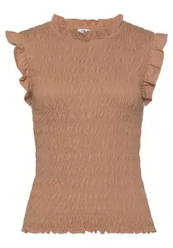 Топ Buffalo, светло-коричневый
