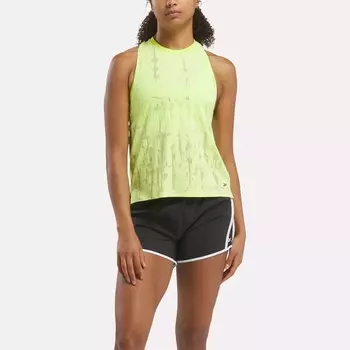 Топ Burnout Reebok, кислотно-желтый