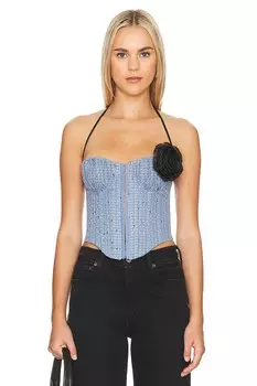 Топ-Бюстье «домино» Lovers And Friends, синий