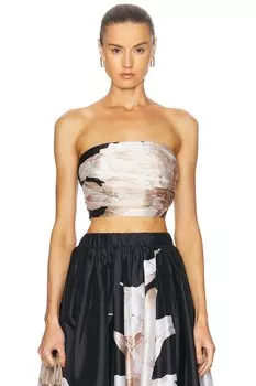 Топ-бюстье Niru Runiruched HEMANT AND NANDITA, цвет Black Mix