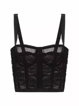 Топ-бюстье с драпировкой Dolce&Gabbana