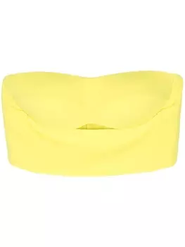 Топ-бюстье с вырезом Patrizia Pepe, зеленый