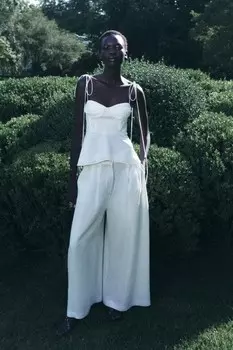 Топ-бюстье ZARA, белый