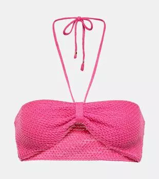 Топ-Бюстгальтер Aria с вырезом халтер Bananhot, розовый