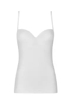 Топ - бюстгальтер-майка с чашкой Secret Nina von C., белый