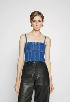 Топ Bustier Elleme, синий