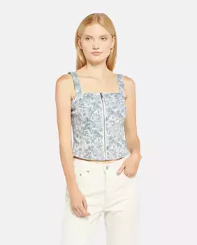 Топ Bustier vaquero de tirantes Levi's, синий