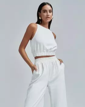 Топ BWLDR Laila, белый