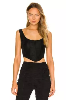 Топ BY.DYLN Miller Corset, черный