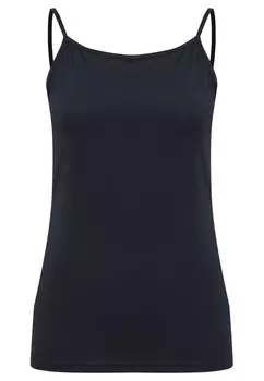 Топ BYIANE STRAP TOP b.young, темно-синий