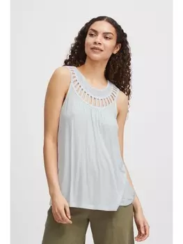 Топ byoung Spitzen BYPIPA 20813305, белый