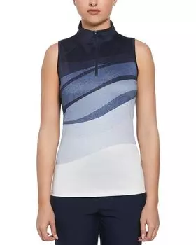 Топ Callaway Gradient Wave Sleeveless, цвет Peacoat