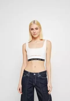 Топ Calvin Klein Jeans, белый