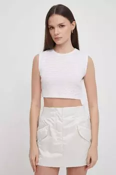 Топ Calvin Klein Jeans, белый