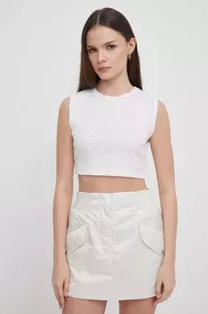 Топ Calvin Klein Jeans, белый