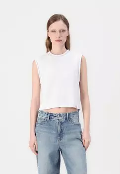 Топ Calvin Klein Jeans, белый