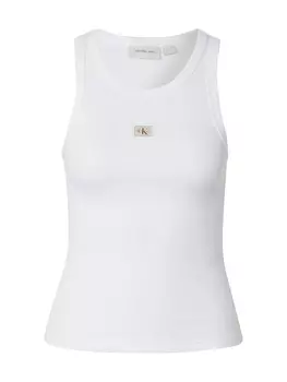 Топ Calvin Klein Jeans, белый