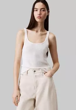 Топ Calvin Klein Jeans, белый