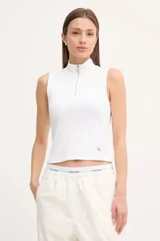 Топ Calvin Klein Jeans, белый