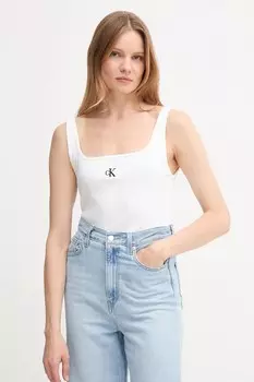 Топ Calvin Klein Jeans, бежевый