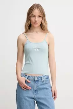 Топ Calvin Klein Jeans, бирюзовый