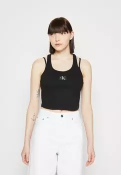 Топ Calvin Klein Jeans, черный
