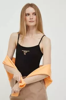 Топ Calvin Klein Jeans, черный