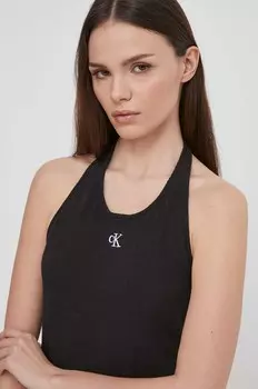Топ Calvin Klein Jeans, черный