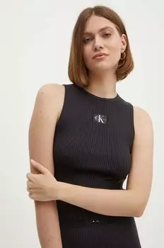 Топ Calvin Klein Jeans, черный