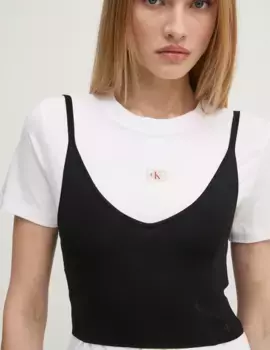 Топ Calvin Klein Jeans, черный