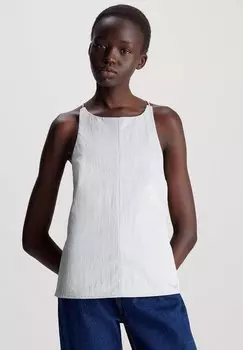 Топ Calvin Klein Jeans, серый