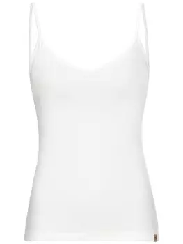 Топ Camel Active Basic aus Organic Cotton, белый