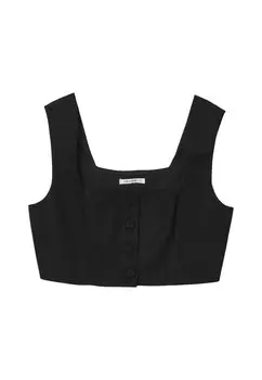 Топ Camicetta Calliope, черный