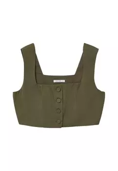 Топ Camicetta Calliope, темно-зеленый