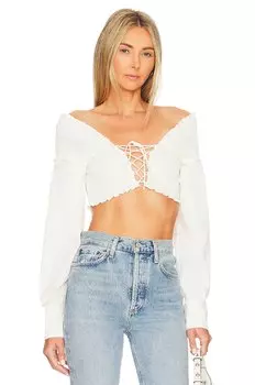 Топ Camila Coelho Carrie, белый